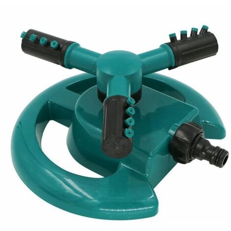 Arroseur automatique, arroseur de jardin, système d'irrigation automatique pour pelouse, rotation automatique à 360°, vert (1/2)