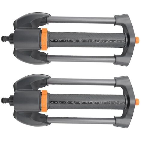 2 arroseurs oscillants automatiques pour l'irrigation des pelouses et des jardins (1/2)