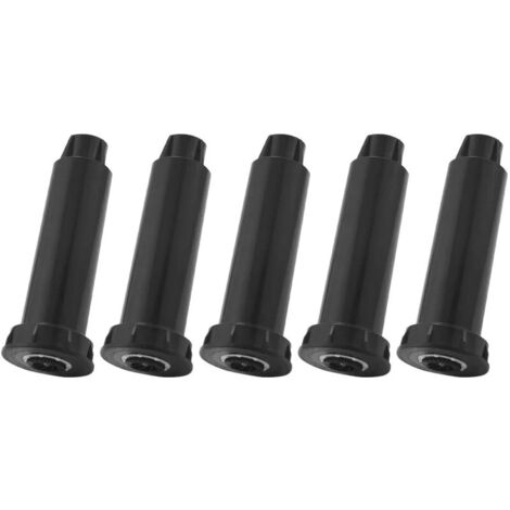 Arroseurs escamotables à dispersion réglable pour pelouses et jardins, série de 5 pièces (1/2)