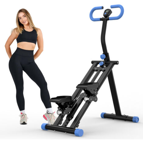 Stepper avec résistance réglable pour la maison – Appareil d'entraînement haut de gamme, idéal pour la salle de sport à domicile, l'appartement et le bureau (1/5)