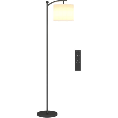 Ce lampadaire LED à intensité variable est doté d'une télécommande intuitive, de 11 réglages de température, de 11 niveaux de luminosité et d'une minuterie intégrée de 60 minutes. (1/5)