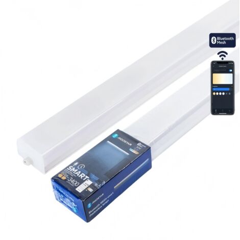 Aigostar 0,9m 30W CCT ampoule intelligente Bluetooth maillée réglable, panneau LED sans ombre (1/2)