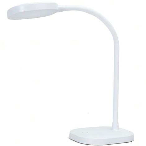 Lampe de table LED 4W, lumière naturelle 4000K, variable, tige flexible pour l’étude et le travail (1/3)