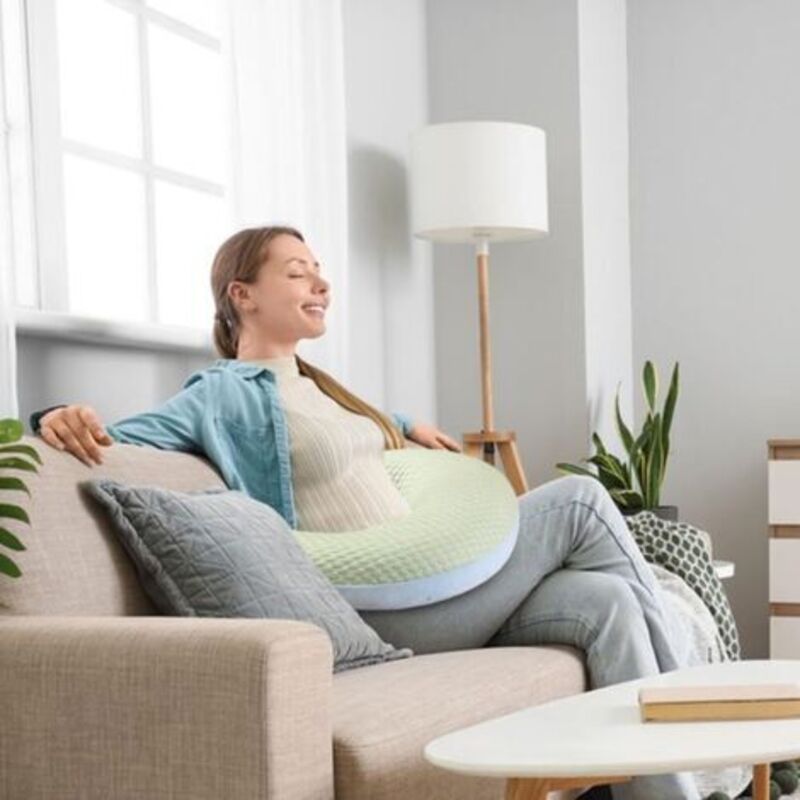 Coussin De Soutien Réglable Pour Biberon - Allaitement Mains Libres, Ergonomique Anti-Fatigue Rose/Bleu/Gris/Beige