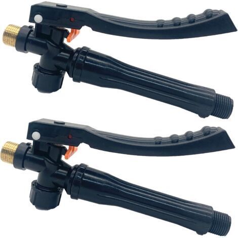2 pcs Poignée de pulvérisation pour pulvérisateur à pression Pièces Pour Pulvérisateurs Agricoles pompe de jardin poignée de pulvérisateur,interrupteur de poignée de pulvérisateur manuel