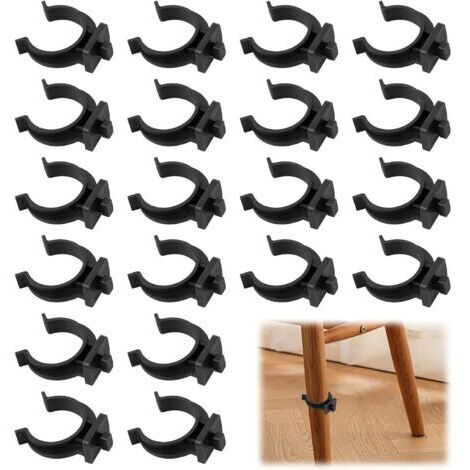 Attache Plinthe Cuisine, 20 pièces Clip Plinthe Cuisine, Fixation Plinthe Cuisine pour Ikea, Clips Plinthe Cuisine, Clips De Fixation Plinthe Cuisine, pour Cuisines, Salles de Bain, Meubles, Noir.