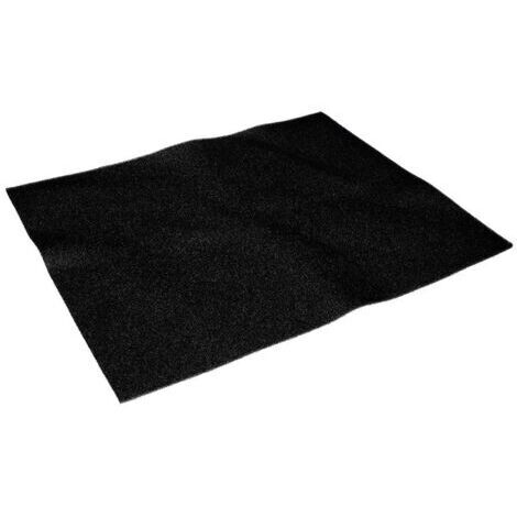 Filtre à charbon actif universel pour hotte de cuisine - 500 X 400 X 10mm,noir (1/4)