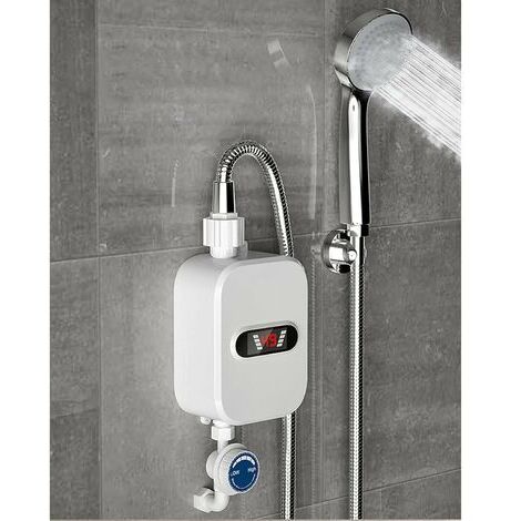 Gabrielle – Chauffe-eau instantané électrique 3500W 220V – Compact pour cuisine et salle de bain – Affichage LED – Étanchéité IPX4 (1/5)
