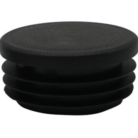 Bouchons de tube rond 35 mm Embouts ronds en PE Butée de pied de chaise Butée de tube carré pour tubes métalliques, chaises, canapés, tables et étagères 4 pièces (1/4)