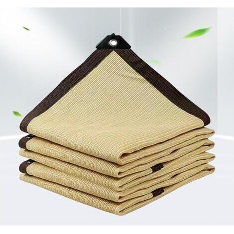 Filet de Protection Solaire Voiles d'ombrage pour Patio Toile pour Pergola File Ombrage Terrasse Rideau pour Pergola Tente D'ombrage Tissu,beige-3x2m (1/5)