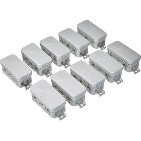 Spelsberg - Boîte de raccordement - Gris IP55 Mini 25 10 Stück Verbindungsdose gris