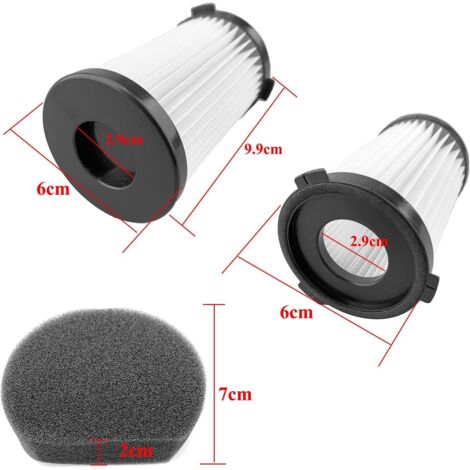 4 Filtres pour Aspirateur et pour VA20 (1/5)