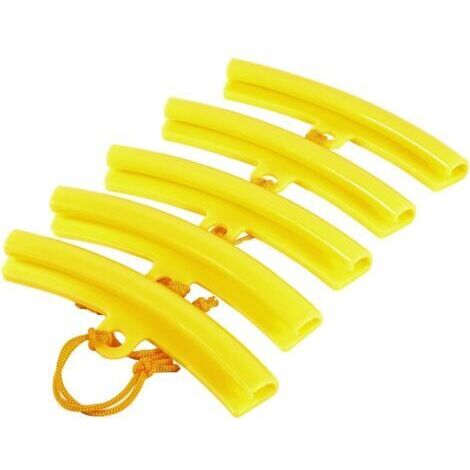5 Pcs Protecteurs De Jante Pneu Voiture Moto Roue Épargnant Changeur Mont Garde Fixation Couverture(Jaune)-Protection Demontage Pneus Sur