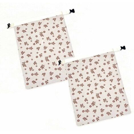 Sacs à pain réutilisables en cire d'abeille, sacs de rangement en coton de 40 cm x 31 cm enduits de cire d'abeille naturelle, adaptés au pain et aux produits de boulangerie faits maison (lot de 2).