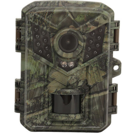 TONYSA Caméra de suivi 1080P HD IP66 étanche capteur PIR détection de mouvement vision nocturne infrarouge chasse avec écran couleur 2 pouces pour la surveillance de la faune