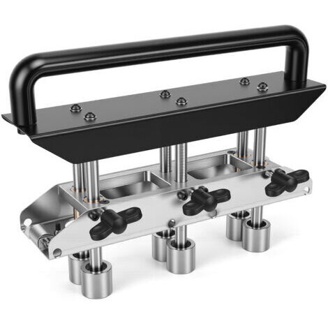Outil de Pliage de Tôle de Toiture de Cintreuse à Rouleaux à 3 Stations pour Angle de 0 à 90 Degrés 13 à 130 mm.