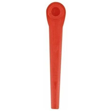 Lot de 100 Lames en Plastique compatibles avec Coupe-Bordure Gardena, Lames de Rechange pour Coupe-Bordures Gardena et Coupe-Bordures sans Fil,,rouge--TRIMEC (1/4)