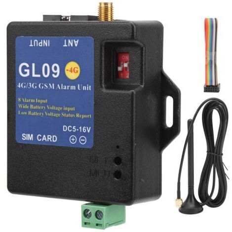 Système de sécurité d'alarme 4G/3G/GSM, Module d'alerte, entrée à 8 canaux, faible consommation pour la sécurité des entrepôts à domicile, fréquence américaine