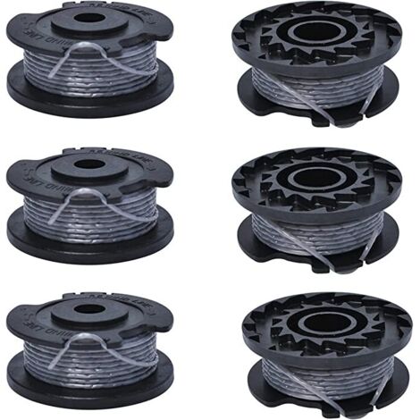 Trimec – Bobine de rechange pour coupe-bordure Bosch EasyGrassCut – Fil nylon Ø 1,6 mm – Longueur 6,1 m – Remplacement rapide encliquetable - F016800569