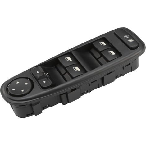 Commande Leve Vitre C4, Panneau de Contrôle Fenêtres Gauche 6554.YH Commutateur Interrupteur Bouton pour Citroen C4 Grand Picasso 96639383ZD (1/5)