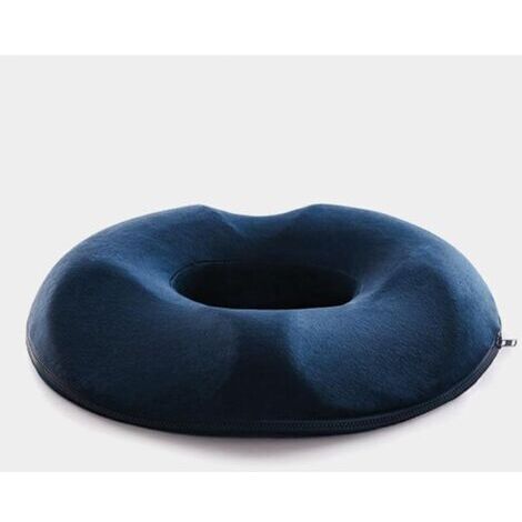 Coussin coccyx orthopédique en mousse mémoire – Housse en polyester antidérapante – Confort optimal pour voiture et bureau