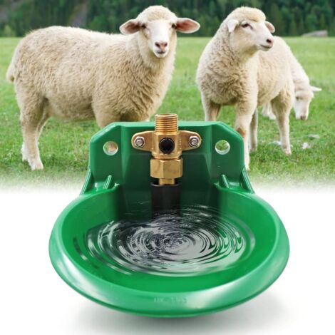 Tuserxln – Abreuvoir automatique pour moutons et bovins – Distributeur d'eau grande capacité – Matériau plastique haute qualité – Pour usage professionnel