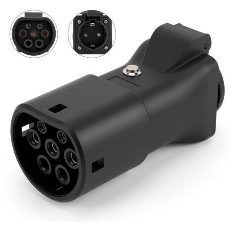 TONYSA Adaptateur V2L Compatible avec Smart, Uniquement Compatible avec Smart Auto EV, Adaptateur 16 A 220 V du Véhicule à la Charge, Applicable au Déchargeur Smart 1, Smart 3, Type 2