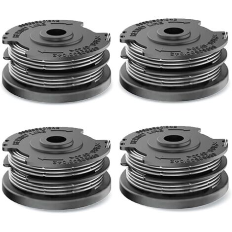 Trimec – Bobines de fil nylon pour débroussailleuse Bosch – Lot de 4 – Longueur 6,1 m, diamètre 1,65 mm – Compatible ART 24, 27, 30, 30-36 LI
