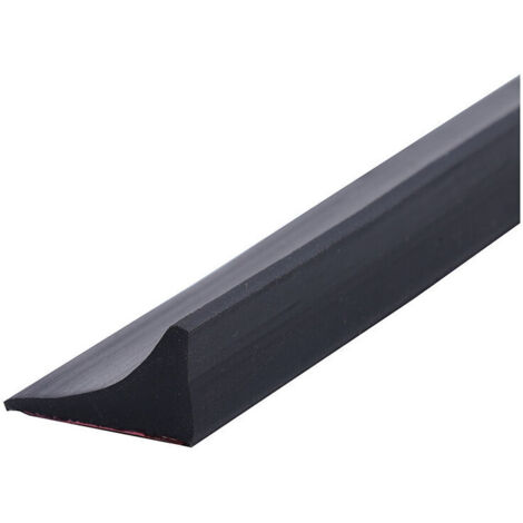 100CM Barriere De Douche Silicone,Barre De Seuil De Douche Anti Débordement Autocollant,Barrage Eau Douche,Seuil Douche Barrage D'eau,Barrière De Douche Pliable Pour Sol De Salle De Bain-noir (1/5)