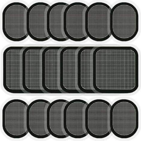 18 Pièces Électrode de Ceinture,Compatible avec Abs Series, Électrode de Rechange pour Ceintures Musculation Abdominales