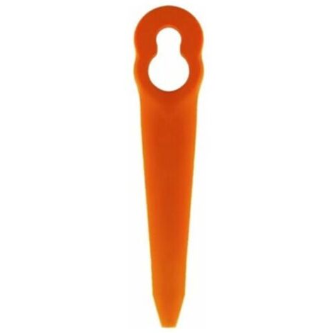 Lot de 100 lames de rechange en plastique compatibles avec les débroussailleuses STIHL Polycut 2-2, Polycut 3-2, FSA 45, FSA 57, FSE 52, Sun Joe 24V-GT10, Redback Swift 40V (1/5)