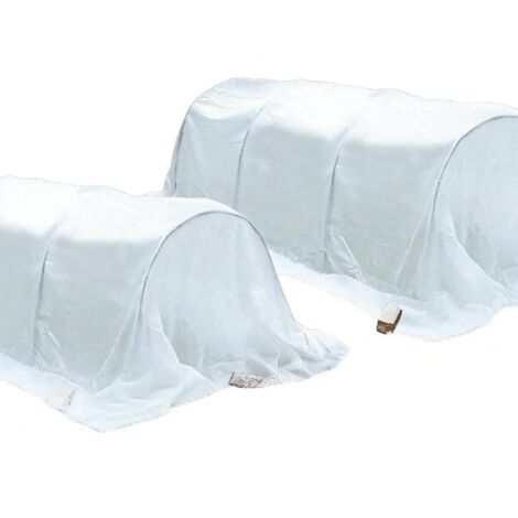 Toile de Protection Contre le Gel pour Plantes 2x5m - Toile Antigel pour Plantes Protection Hivernale Jardin - Protection contre les Oiseaux et Insectes pour Légumes et Fleurs (1/5)