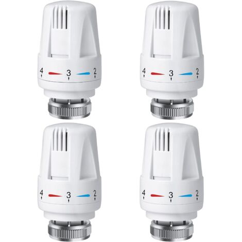 Tinor – Tête thermostatique radiateur M30 x 1,5 – Vanne antigel pour chauffage maison et bureau – 5 niveaux de modulation – Compatible avec systèmes de chauffage