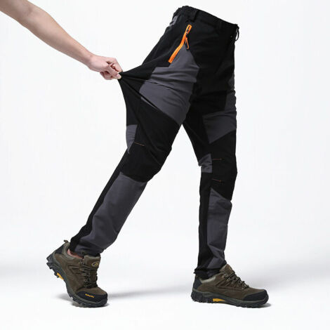 Rapanda – Pantalon de travail résistant avec renforts – Tissu 98% polyester – Taille L – Conçu pour conditions climatiques variées