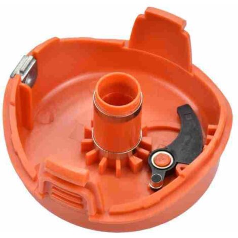 Couvercle de bobine de rechange en nylon pour Black + deck gl7033, gl8033, gl9035, tondeuse à levier 90583594 couvercle de tête de coupe- (1/5)