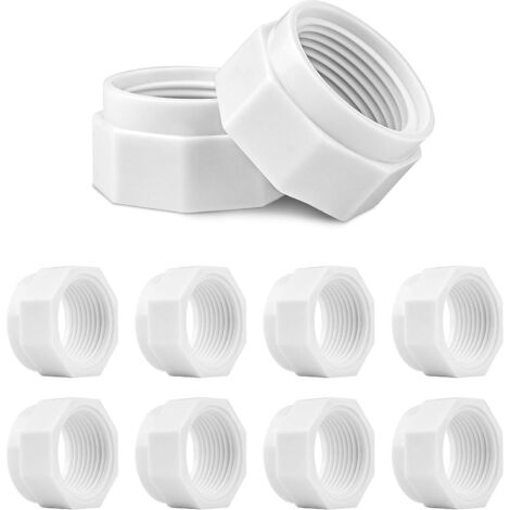 Écrous pour Tuyau Flexible d'alimentation adaptables pour Polaris 280 180 380 3900- D1 - Lot de 8