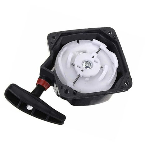 Missdong – Lanceur pour moteur thermique – Pièce de rechange pour débroussailleuse – Installation facile – Matériaux durables en acier et plastique ABS