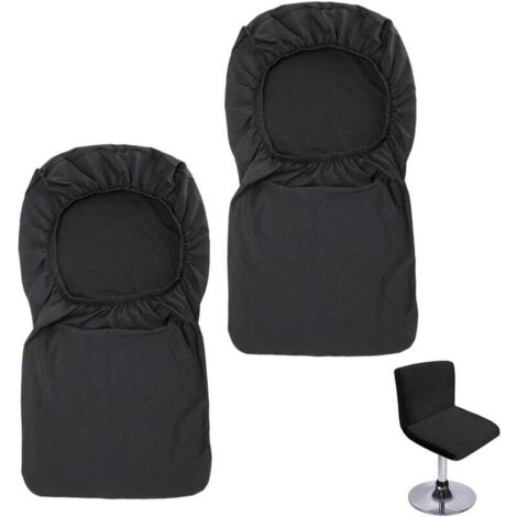 Basetbl – Housse de chaise extensible pour tabouret de bar – 100 % polyester – Protection durable – Dimensions 35–45 cm – Facile à installer