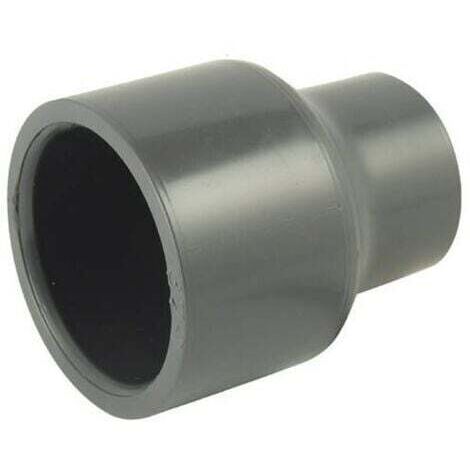 Manchon réduit femelle / femelle ou réduction Male / femelle en PVC Ø A: 110mm Ø B: 125mm Ø C : 110mm