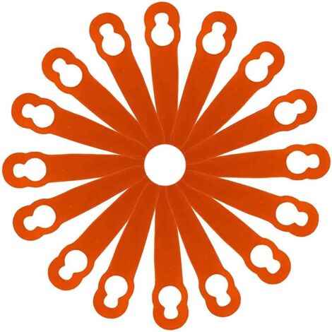 Langray – Lot de 100 lames en plastique de remplacement pour STIHL FSA 45 – Hauteur 83mm – Compatible Polycut 2-2 – Coupe efficace et durable