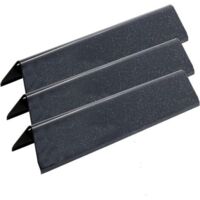 38.9cm Flavorizer Bar 7635 pour Weber Spirit I E210/220 & II E210/S210, Plaque Chauffante Gaz Grils Accessoires, Lot de 3