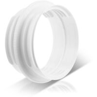 Adaptateur de tuyau pour climatiseur portable blanc, connecteur de tuyau pour climatiseur portable 130-150 mm, kit d'évacuation pour climatiseur