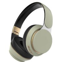 Casque Bluetooth supra-auriculaire, casque stéréo pliable sans fil, casque sans fil à isolation phonique avec microphone intégré, casque supra-auriculaire adapté aux téléphones portables/tablettes/ord