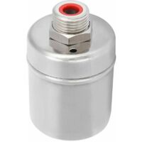 Robinet à bille à flotteur 1/2in Réservoir de contrôle automatique du niveau eau Robinet à bille flottant en acier inoxydable