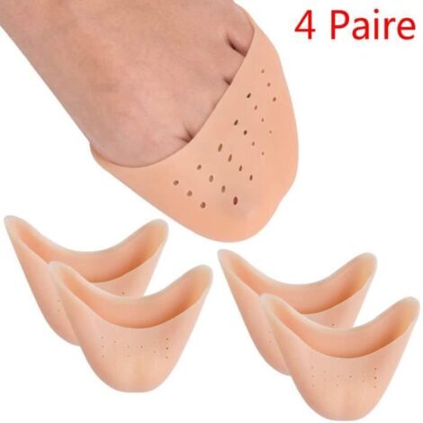 Protege Orteil, Footful Capuchons D\'orteils Protecteurs En Gel De Silicone Professionnels, Coussins De L\'avant-Pied