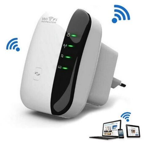 Amplificateur WiFi Repeteur Booster de signal sans fil WiFi extender 300M WLAN 802.11n-g-b (1/4)