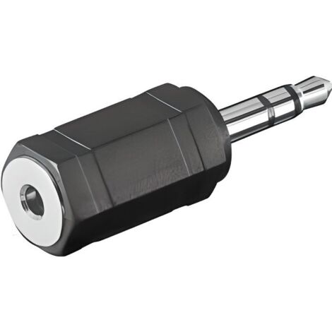 Adaptateur audio - Jack 2.5mm femelle vers Jack 3.5mm mâle - stéréo (1/2)