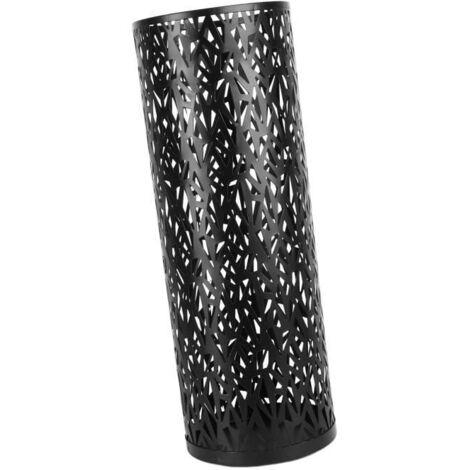 Porte-parapluie - SONEW - Rond - Métal Noir - Diamètre 40 cm - Design Contemporain (1/4)