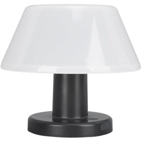 Lampe de table solaire - TBEST - LED - 4 niveaux de luminosité - Protection des yeux - Utilisation extérieure