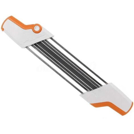 Affûteuse de Lime à chaîne de tronçonneuse en métal 2 en 1 Facile 0,325\"4,8 mm remplacer (1/4)